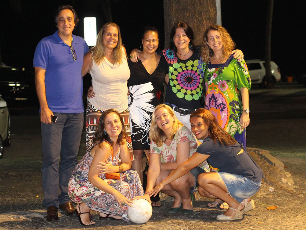 Sergio Pugliese, Martha Esteves, Renata Schmitt, Marluci Martins e Renata Fraga, Rachel Vita, Martha Mendonça e Stellinha de Moraes | Foto: Guillermo Planel