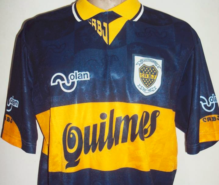 Camisa do Boca Juniors, de Maradona