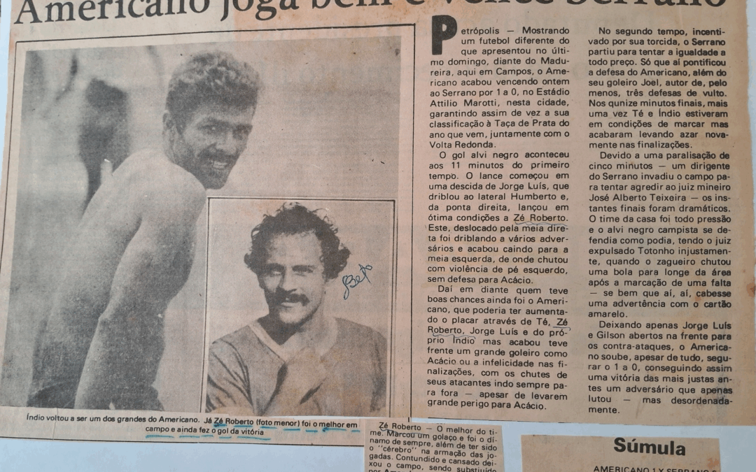 O GOL QUE NÃO QUIS MARCAR