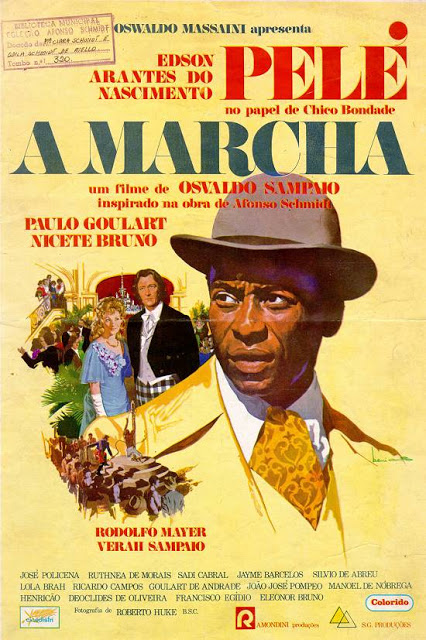 Cartaz do filme Pelé a Marcha