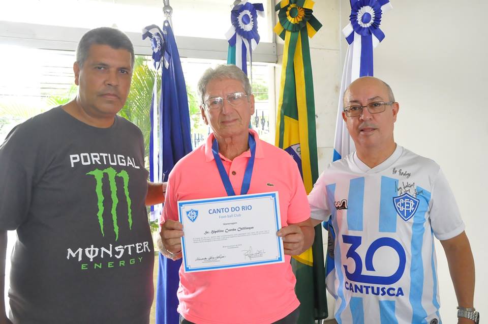 CANTO DO RIO HOMENAGEIA ATLETAS DO PASSADO