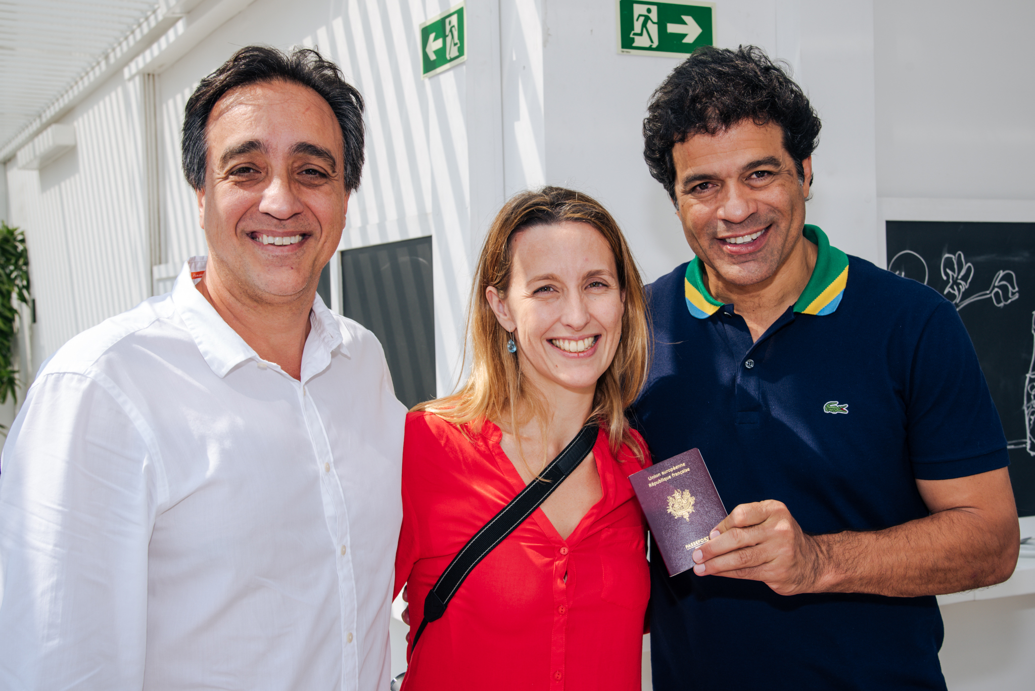 Sergio Pugliese, Julie Godefroy e Raí