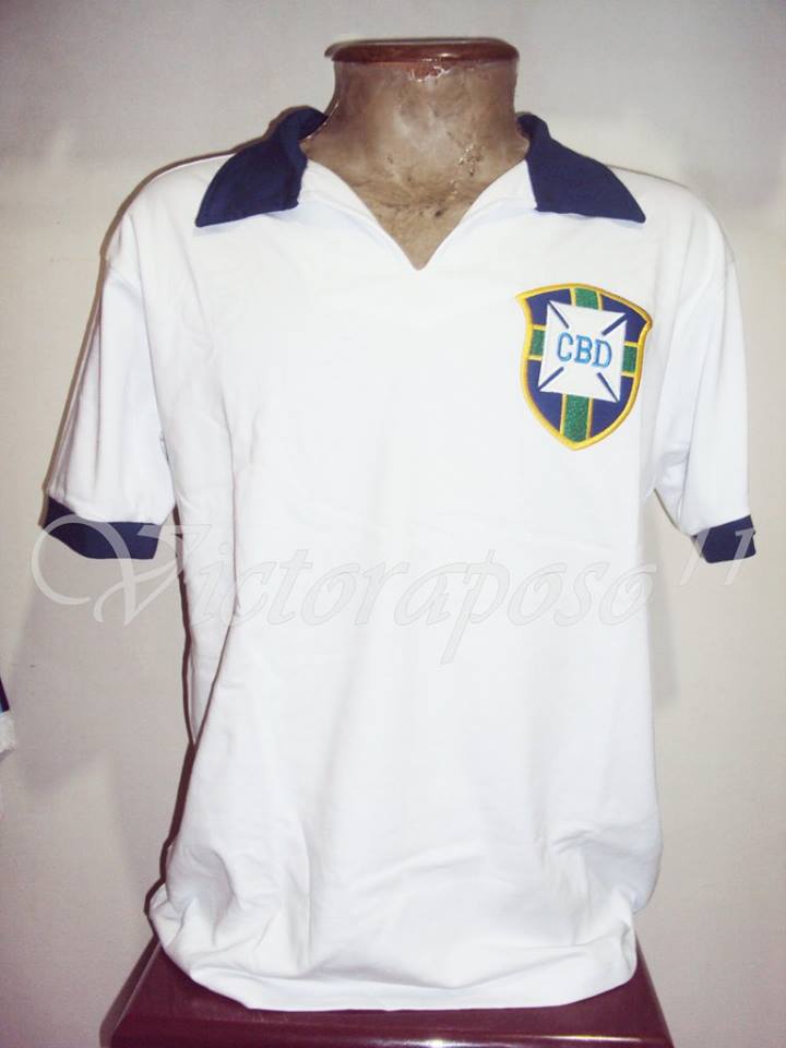 Camisa de Zizinho, na Copa de 1950