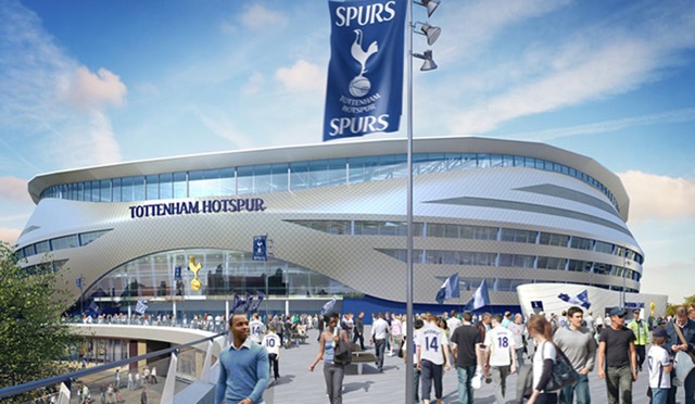 Projeto do novo estádio do Tottenham
