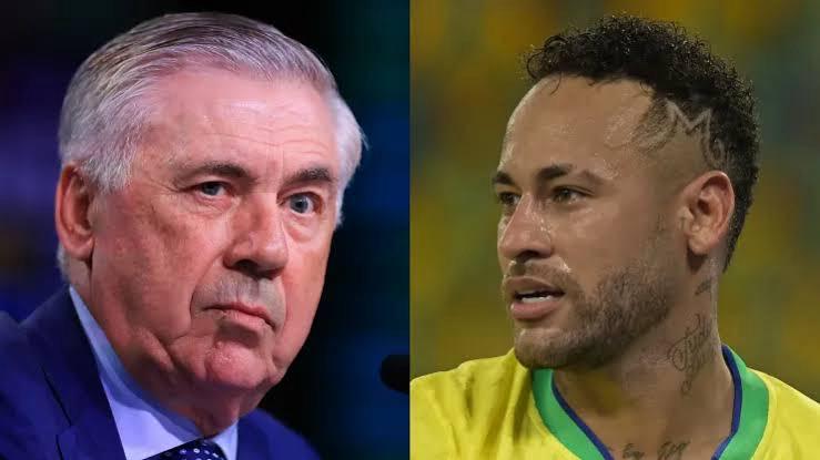 ANCELOTTI QUER NEYMAR